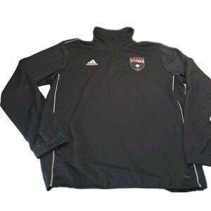 Adidas Eagle F.C. 1/4 Zip Jacket Men's‎ L Black Soccer